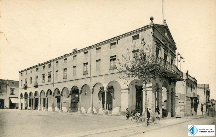 Vistes de Vilassar de Mar. Postal