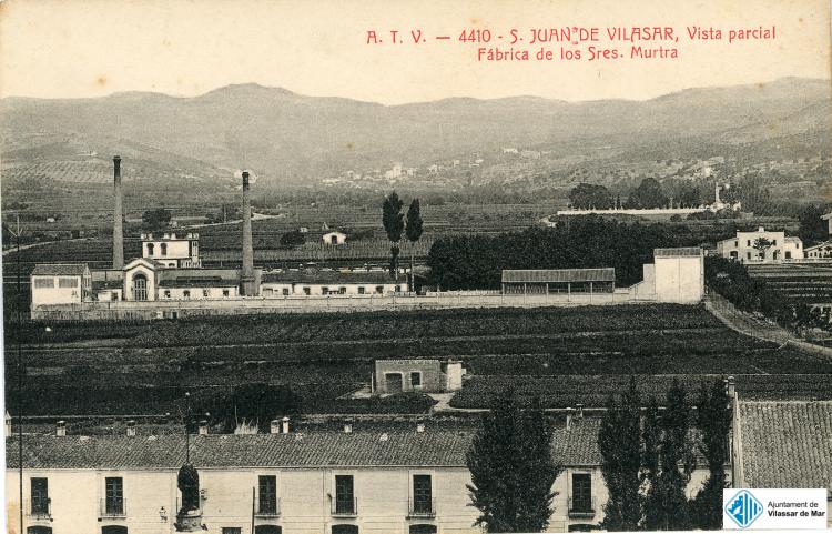 Vistes de Vilassar de Mar. Postal
