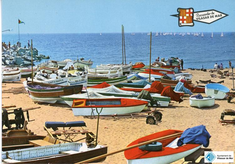 Vistes de Vilassar de Mar. Postal