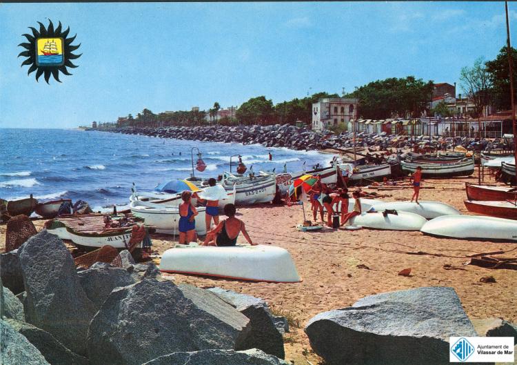 Vistes de Vilassar de Mar. Postal