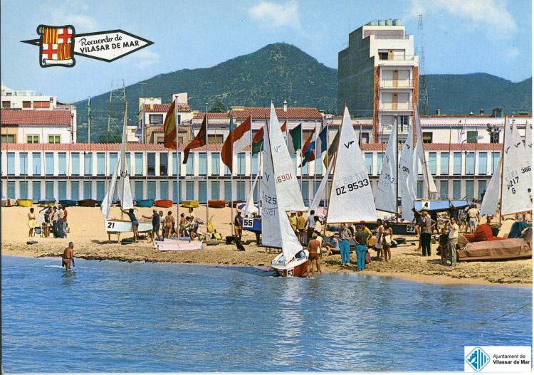 Vistes de Vilassar de Mar. Postal