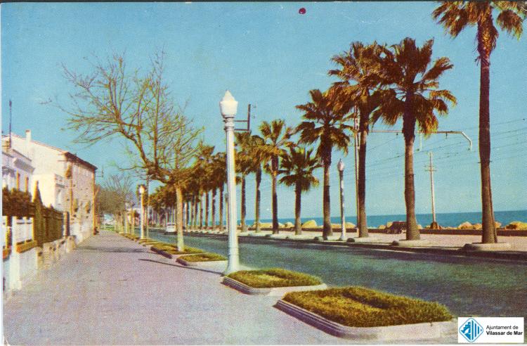 Vistes de Vilassar de Mar. Postal