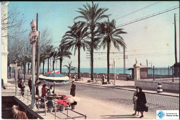 Vistes de Vilassar de Mar. Postal