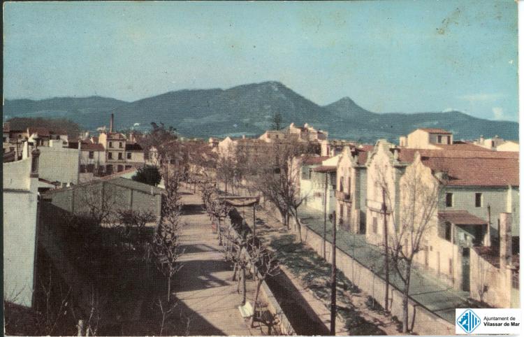 Vistes de Vilassar de Mar. Postal