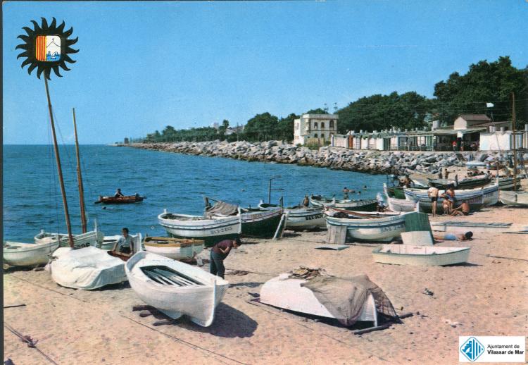 Vistes de Vilassar de Mar. Postal