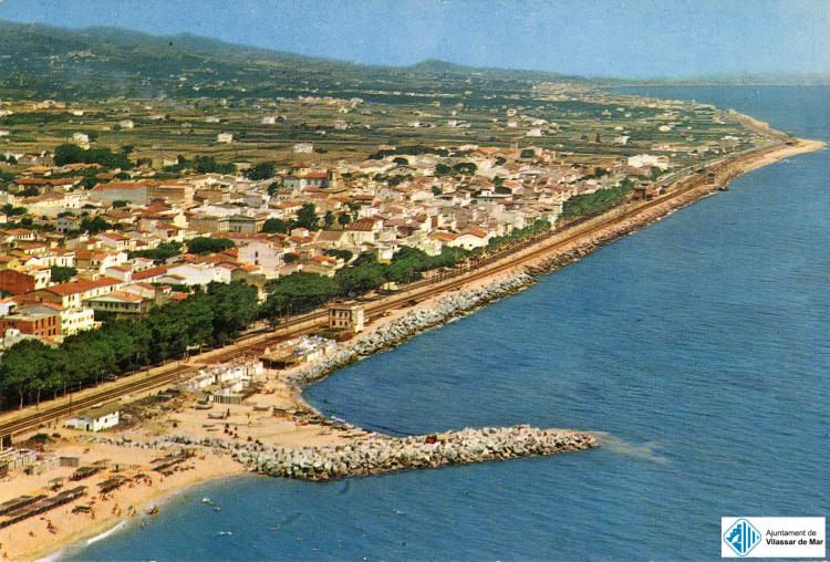 Vistes de Vilassar de Mar. Postal