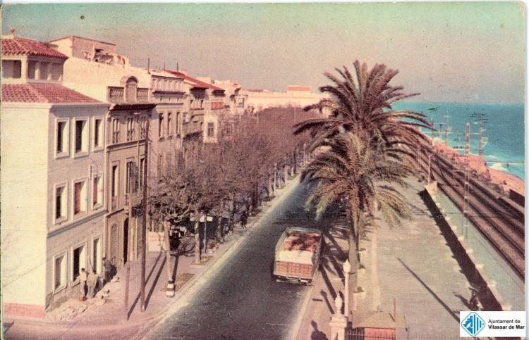 Vistes de Vilassar de Mar. Postal