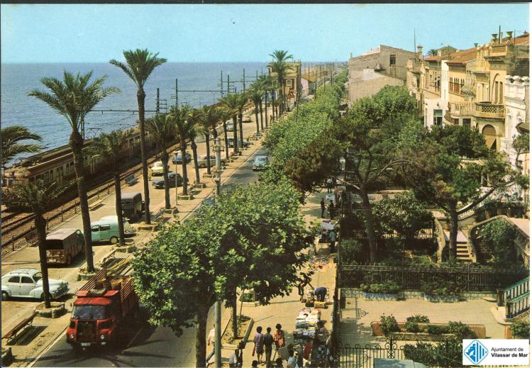 Vistes de Vilassar de Mar. Postal