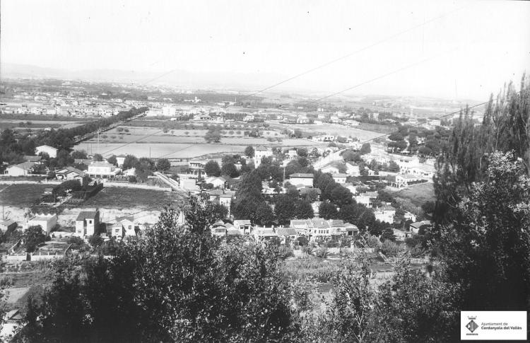 Vista panoràmica de Cerdanyola des del Turonet