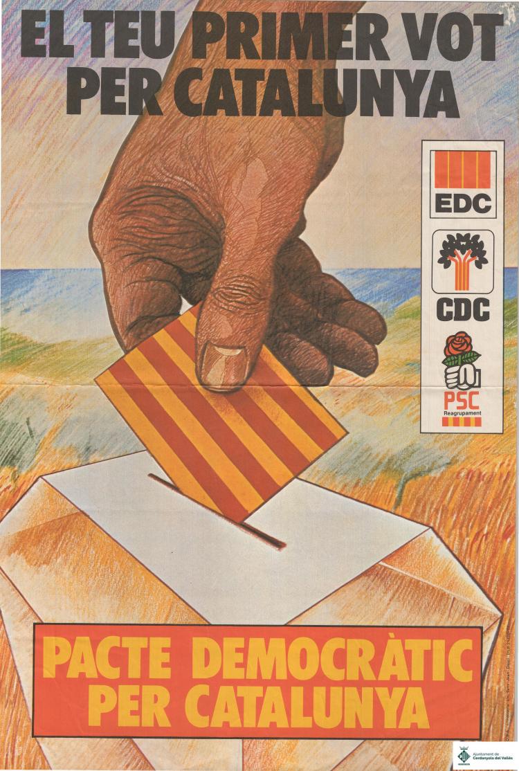 El teu primer vot per Catalunya