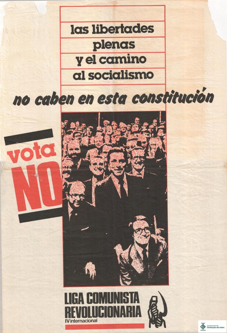 Vota No a  la Constitución.