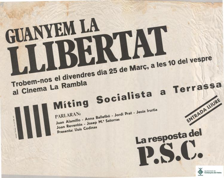 Guanyem la Llibertat