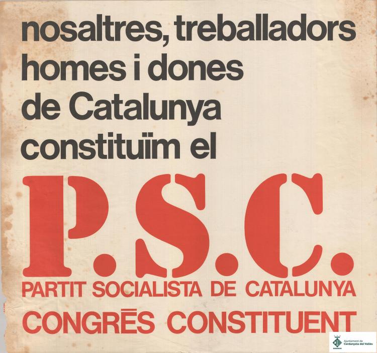 PSC Congrés Constituent