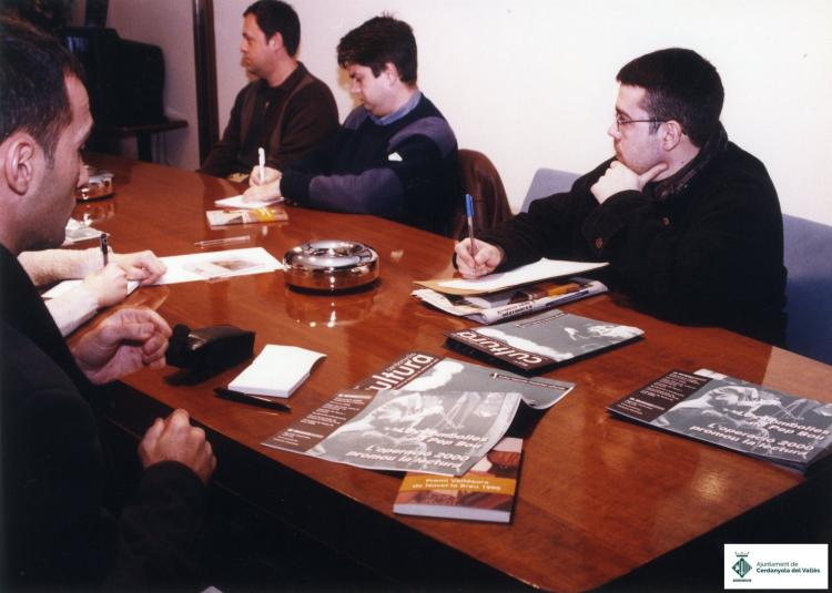 Presentació a la premsa de la revista ""Cerdanyola Cultura""