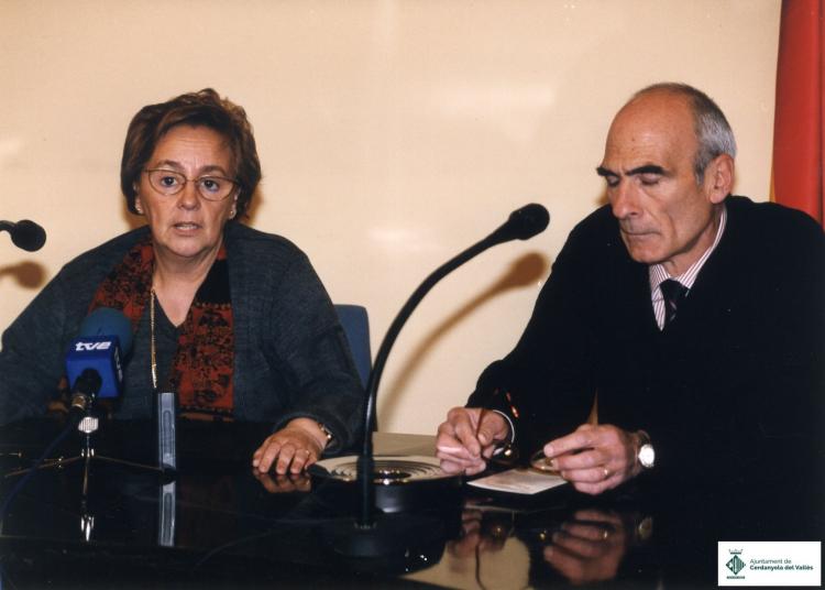 Roda de premsa sobre la meningitis