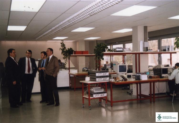 L'Alcalde visita l'empresa TEDEL