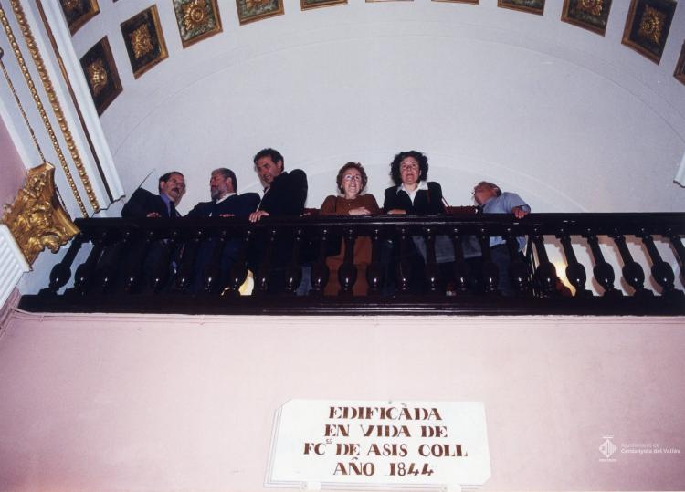 Alcaldesses i alcaldes visiten Can Coll