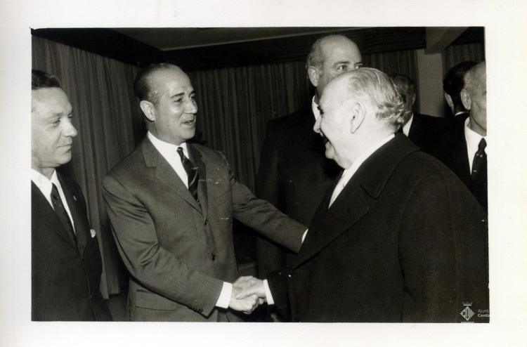 Inauguració de l'edifici de funcionaris