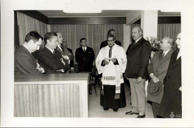 Inauguració de l'edifici de funcionaris