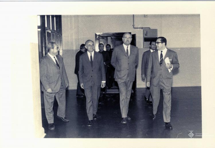 Inauguració de central automàtica de Telefònica