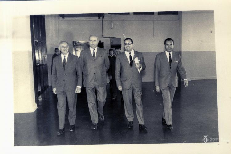 Inauguració de central automàtica de Telefònica