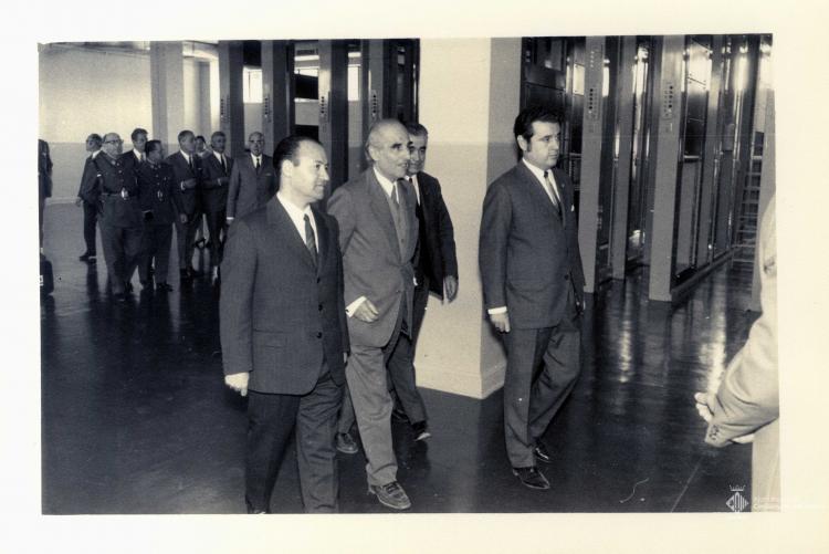 Inauguració de central automàtica de Telefònica