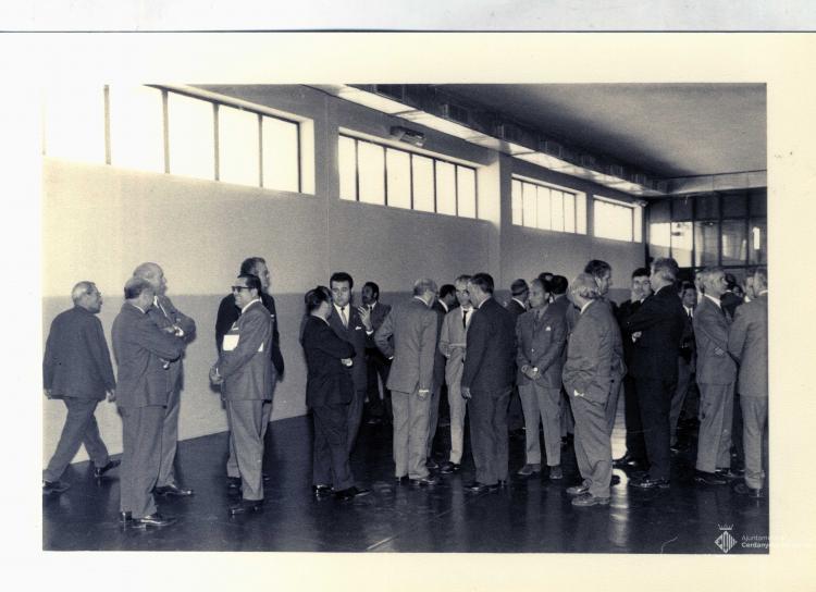 Inauguració de central automàtica de Telefònica