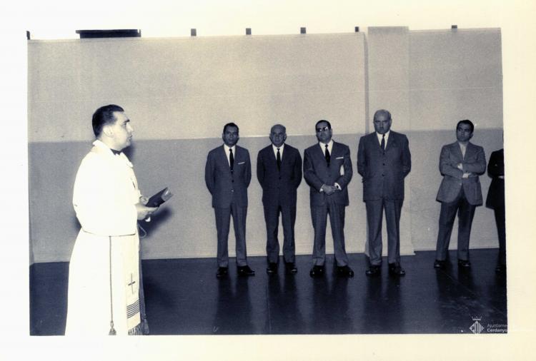 Inauguració de central automàtica de Telefònica