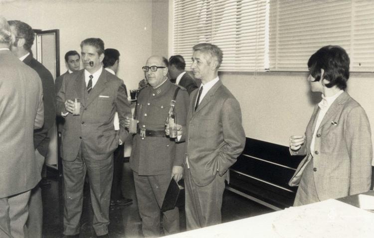 Inauguració de central automàtica de Telefònica