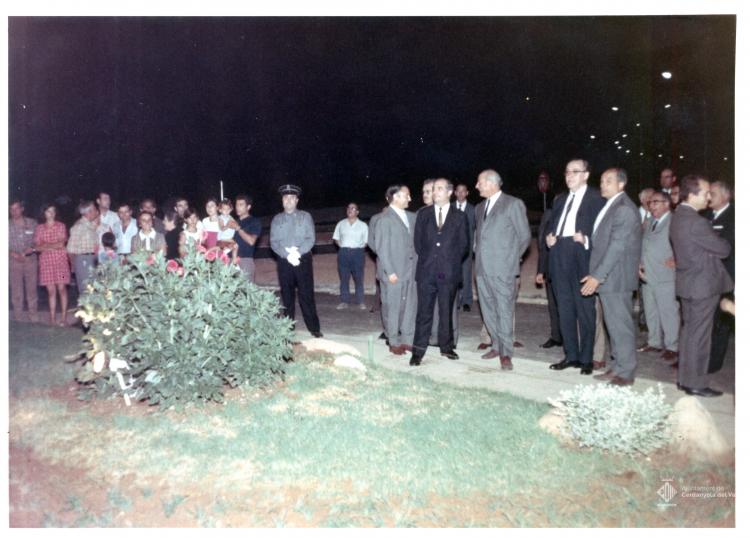 Inauguració de monument a les Fontetes