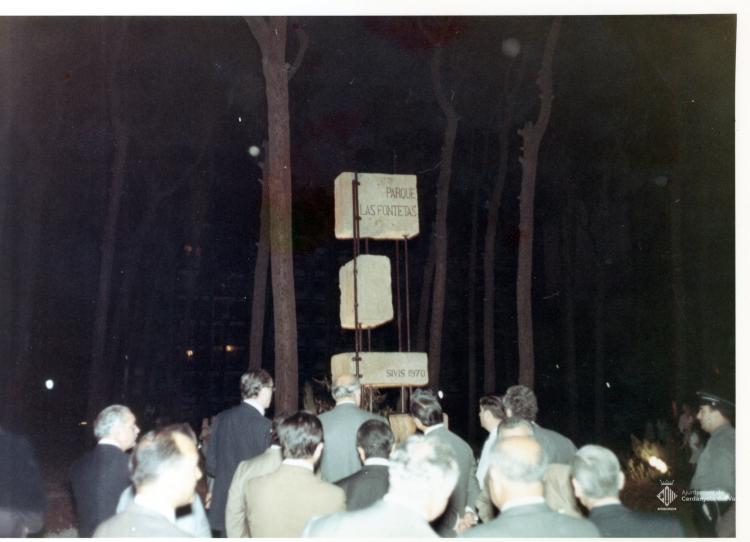 Inauguració de monument a les Fontetes