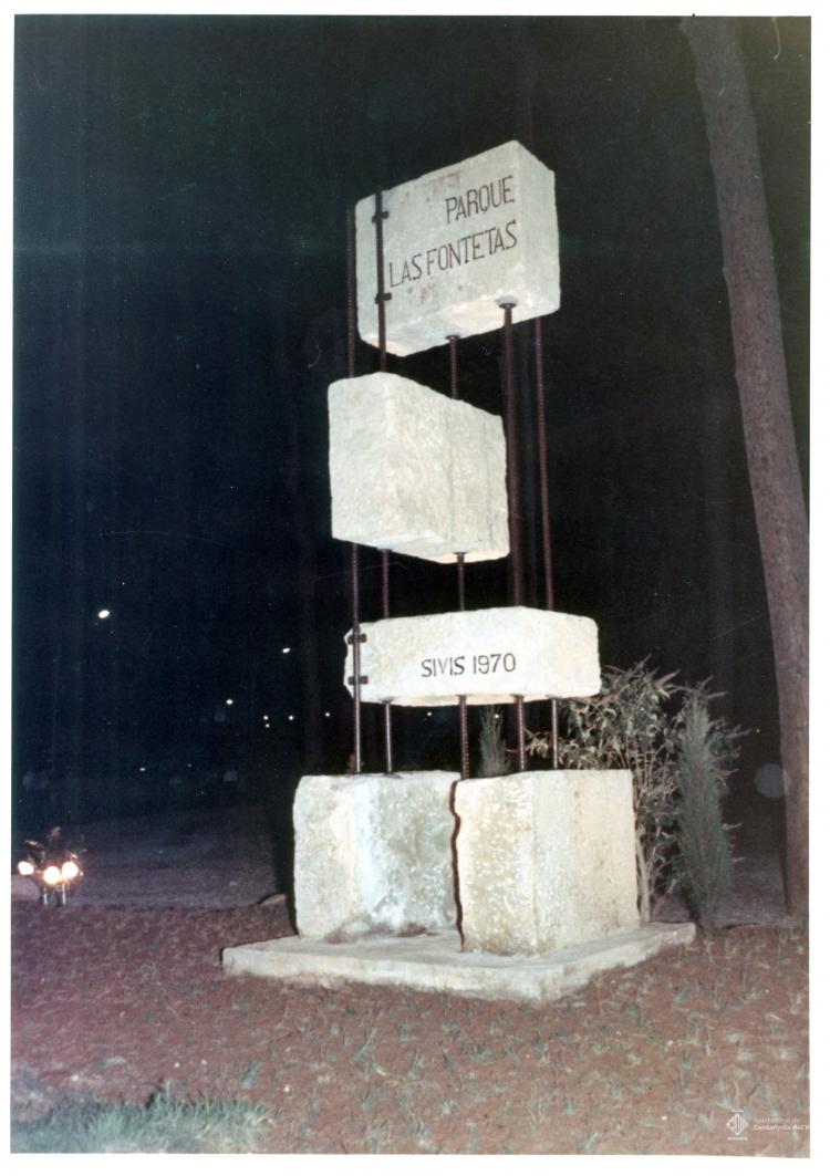 Inauguració de monument a les Fontetes