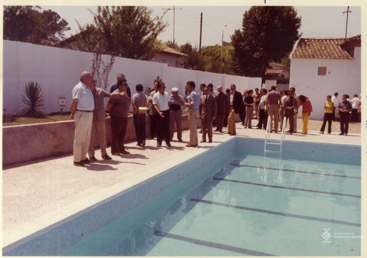 Inauguració de la piscina de Montflorit