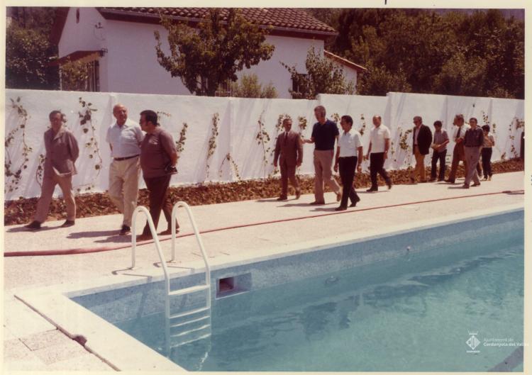 Inauguració de la piscina de Montflorit