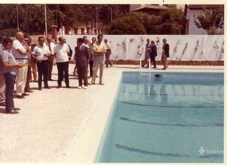 Inauguració de la piscina de Montflorit