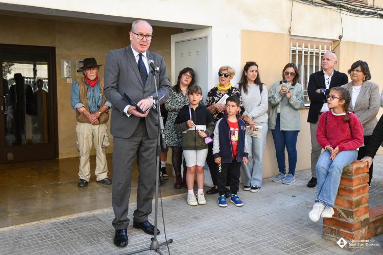 Stolperstein. Reconeixement a Francisco Casares.
