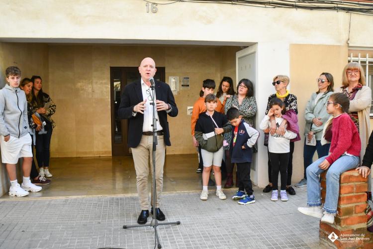 Stolperstein. Reconeixement a Francisco Casares.