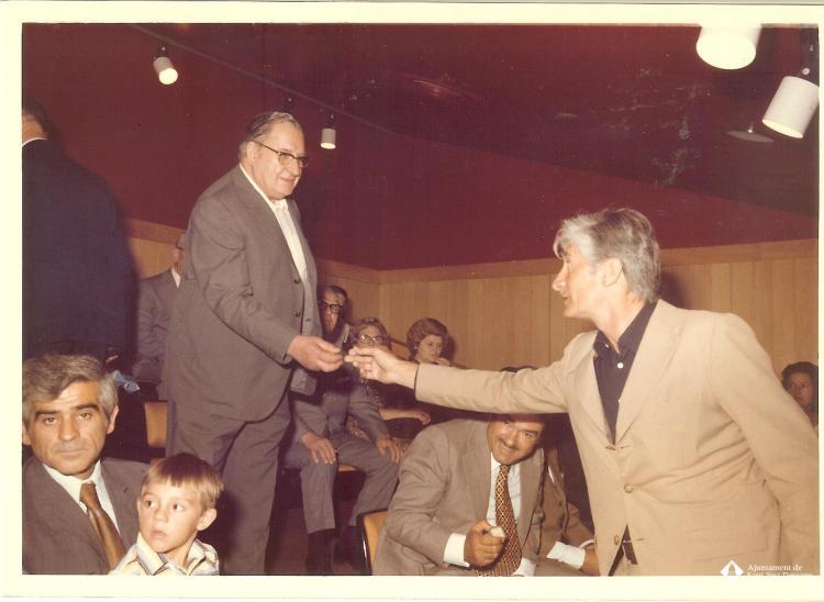 Festa Major. Homenatge alcalde