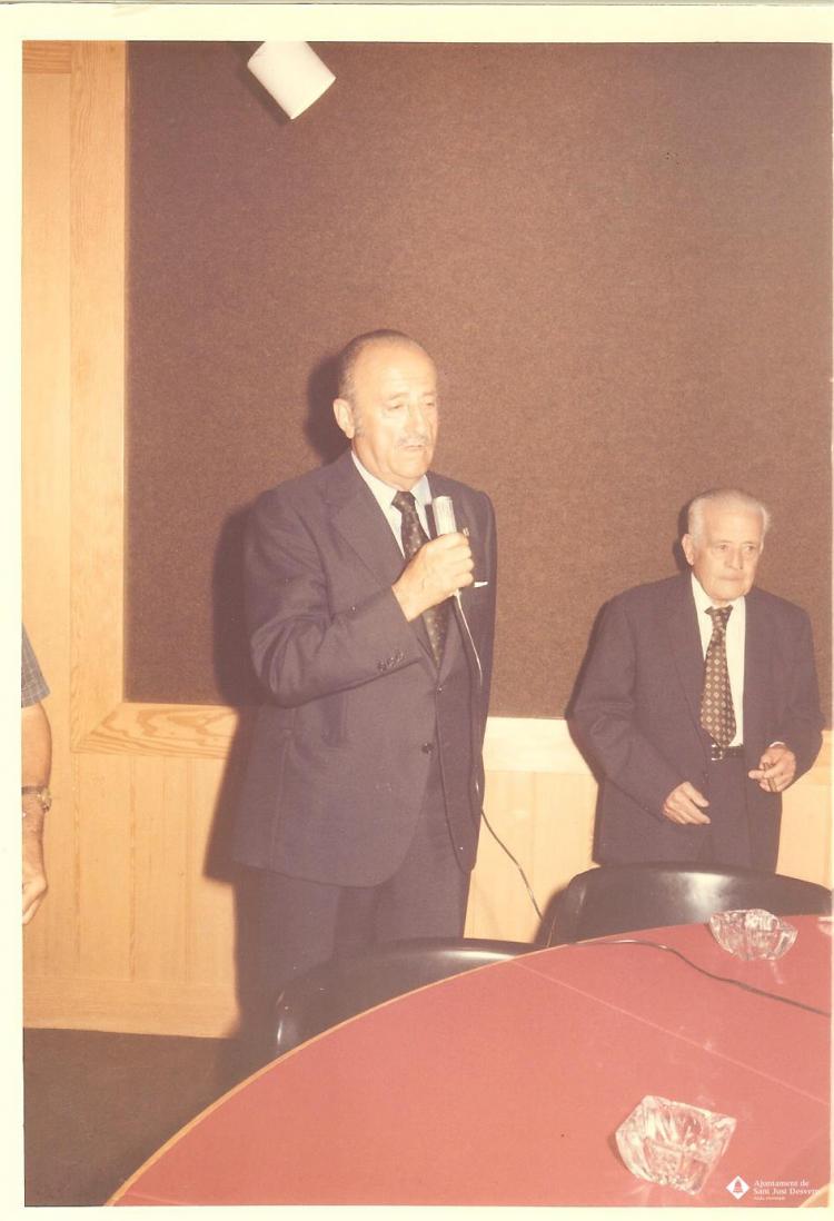 Festa Major. Homenatge alcalde