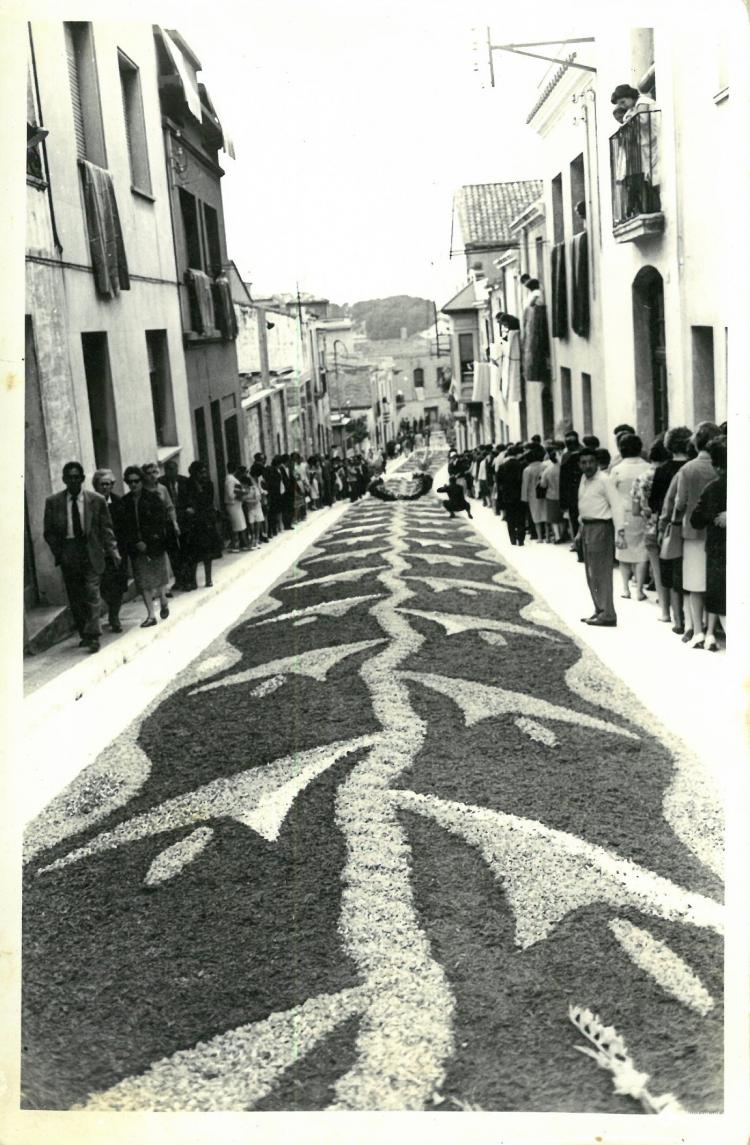 Catifes de flors. Altar banyes 