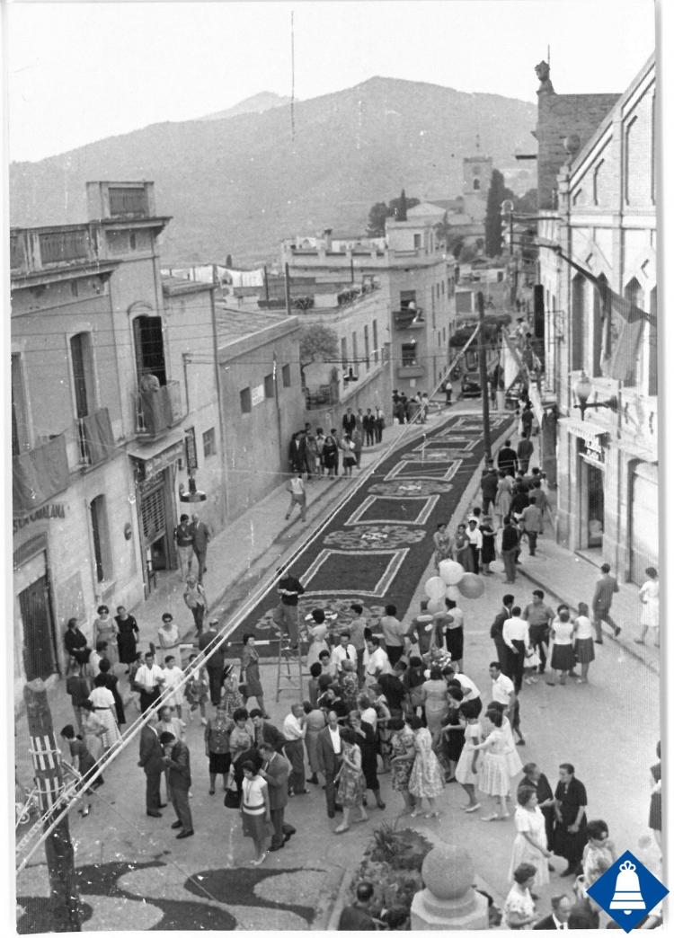 Catifes de flors. Preparatius