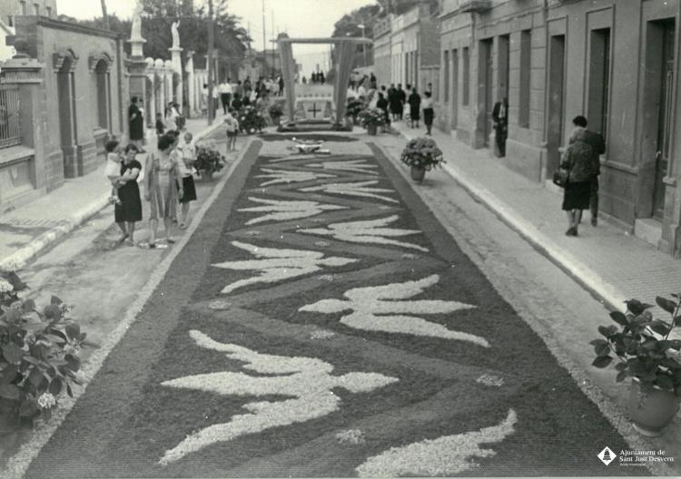 Catifes de flors;Preparatius