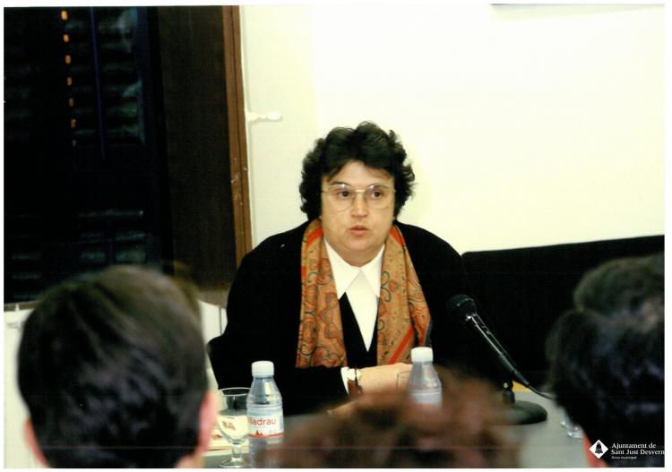 Xerrada dins l'exposició autors locals. Festes de TardorFestes de Tardor