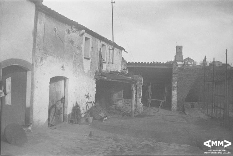 Carrer d'en Capella abans de la guerra