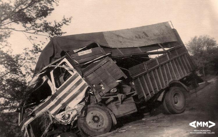 Accident d'un camió