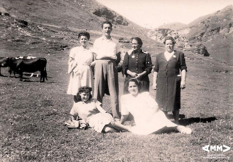 Excursió a Núria. Família Blanchar