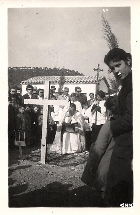 Cerimònia de la inauguració del cementiri