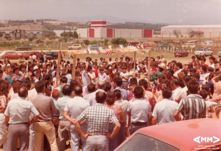 Espectacle a les festes de Sant Joan de Montornès Nord
