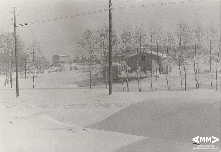 Nevada de 1962 a la zona de can Bellavista