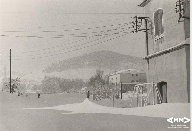Nevada de 1962 a la zona de can Bellavista